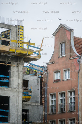 Gdańsk. Budowa hotelu Hampton by Hilton, który powstaje...