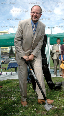 Inauguracja budowy linii tramwajowej na gdanskie osiedle...
