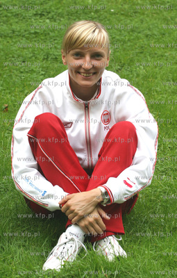 Anna Rogowska - brazowa medalistka z Aten 2004 w skoku...