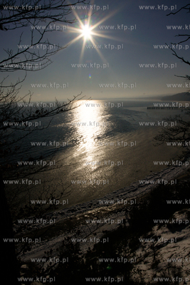 Mrozny poranek w Gdyni Orlowie. 24.01.2010 fot. Pawel...
