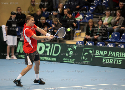 Sopot, turniej tenisowy DAVIS CUP by BNP PARIBAS. Nz...