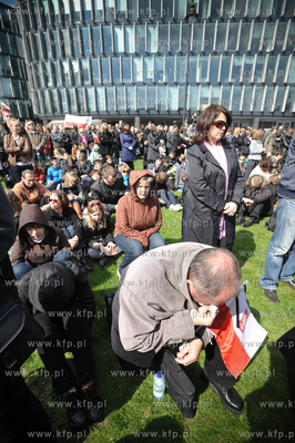 Pozegnanie pary Prezydenckiej na Placu Marszalka Jozefa...