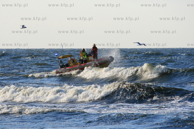 W Gdańsku-Sobieszewie na wysokości wejscia na plaze...