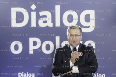 Zamek Gdniew. Spotkanie Prezydenta ronislawa Komorowskiego...