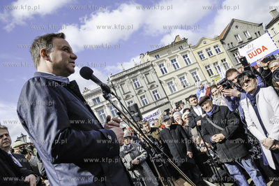 Tczew. Spotkanie kandydata PiS na prezydenta RP, Andrzeja...