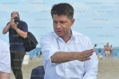 Sopot. Plaza k. Tawerny Rybitwa. Spotkanie Raszarda...