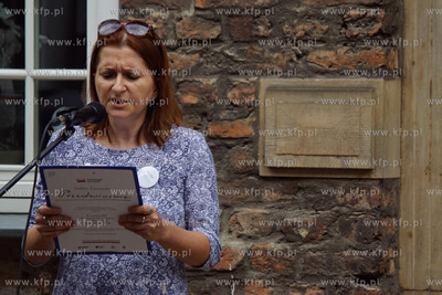 Gdańsk. Biblioteka na ul. Mariackiej. Narodowe czytanie...