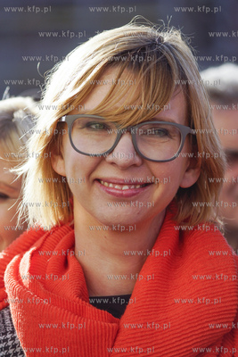 Gdańsk, Ołowianka. Konferencja prasowa Jarosława...