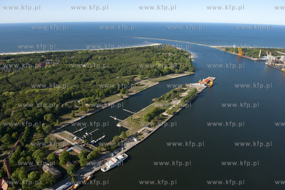 Swinoujscie z lotu ptaka. 12.05.2009 fot. Kacper Kowalski...