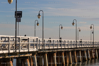 Molo w Gdyni Orłowie. 
17.01.2025
fot. Daniel Słoboda...