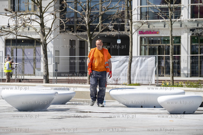 Sopot. Finalizacja przebudowy Placu Przyjaciół Sopotu....