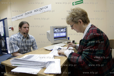 Tymczasowy Urzaqd Skarbowy w Sopocie. Zbliza sie termin...