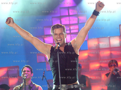 Festiwal Piosenki w Sopocie. Wystep gwiazdy Fesiwalu...