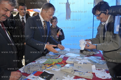 XIII Swiatowy Zjazd Kaszubow w Leborku. Gosciem Zjazdu...