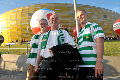 PGE ARENA w Gdansku. Super-Mecz miedzy Lechia Gdansk,...
