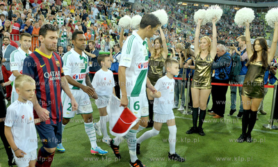 PGE ARENA w Gdansku. Super-Mecz miedzy Lechia Gdansk,...