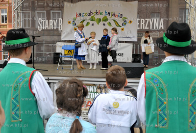 Kaszubskie Bajania na Rynku w Koscierzynie impreza...