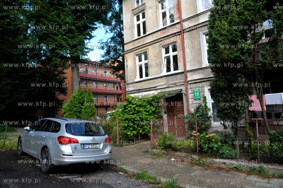 Gdańsk Wrzeszcz. Rog ul. Sobotki i Akacjowej. 3.07.2014...