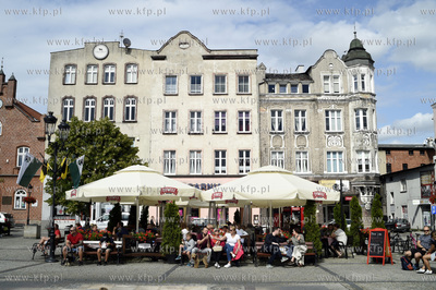 Kościerzyna na Kaszubach. Rynek. 13.07.2019 Fot. Maciej...