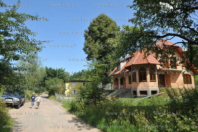 Piecki - Migowo. Domy na ul. Dolne Migowo. 29.07.2009...