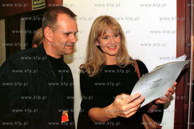 Festiwal Piosenki w Sopocie. Slawomir Zielinski i Grazyna...