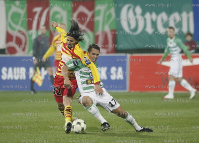 Gdansk. Mecz 1/2 finalu Remes Pucharu Polski w pilce...