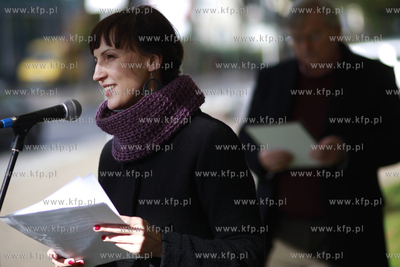 Sopot. Uroczystość odsłonięcia Kamienia Miłosza...