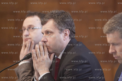 Sesja Rady Miasta Sopotu. Nz. Jacek Karnowski.
05.04.2013
fot....