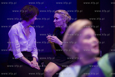 Gdynia. Festiwal Filmowy w Gdyni. Ekipa filmu Panie...