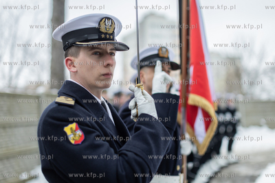 Gdańsk. Cmentarz Srebrzysko. Pogrzeb prof. Andrzeja...