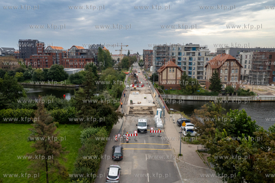 Remont Mostu Popielnego w ul. Toruńskiej. 28.08.2025...