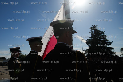 Gdynia. Skwer Kościuszki. 127 podchorążych I roku...