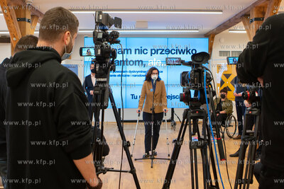 Gdańsk, Hevelianum. Konferencja prasowa; Gdańsk Miastem...