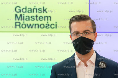 Gdańsk, Hevelianum. Konferencja prasowa; Gdańsk Miastem...