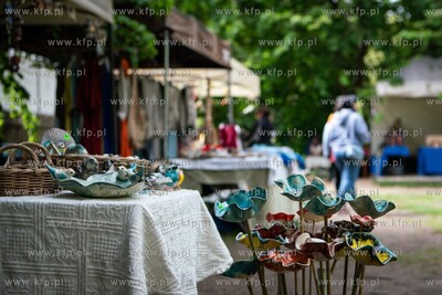 Gdańsk.  Park Oliwski.  Niedziela w Parku.  Nz.  Letni...