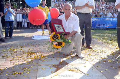 Wladyslawowo, Cetniewo. X Edycja Alei Gwiazd Sportu....