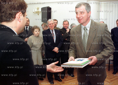 Uroczyste uhonorowanie zawodnikow drozyny Trefl za...