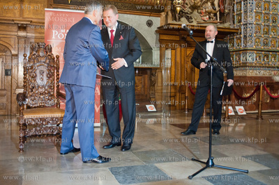 Gdansk. Dwor Artusa. Uroczystos rozdania nagrod Orlow...