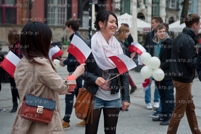 Gdansk. Dlugi Targ. Kolo Gdanskie Stowarzyszenia Mlodzi...