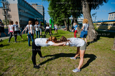 Kampus Politechniki Gdanskiej. Pierwsza edycja Biegu...