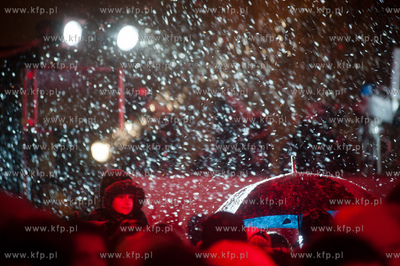 Gdansk. Targ Weglowy. 22 Final Wielkiej Orkiestry Swiatecznej...