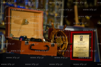 Gdansk. Dwor Artusa. Gala wreczenia nagrod dla zeglarzy...