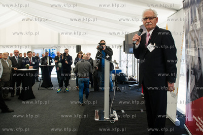Gdansk. Terminal kontenerowy DCT. Uroczystosc inauguracji...