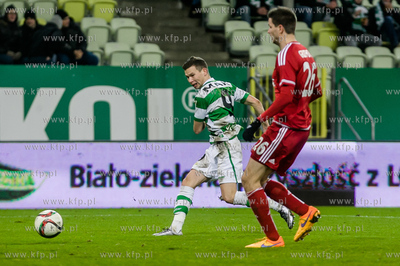 Stadion Energa Gdansk. Mecz o mistrzostwo Ekstraklasy....
