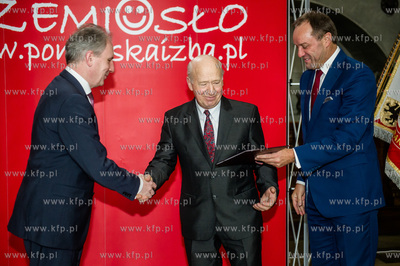 Gdansk. Dwor Artusa. Uroczystosc wreczenia
listow...