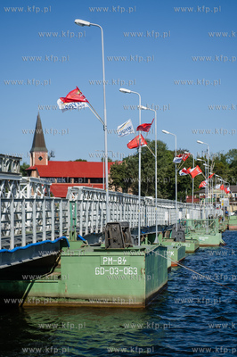 Gdańsk. Wyspa Sobieszewska. Uroczystość wbicia pierwszej...