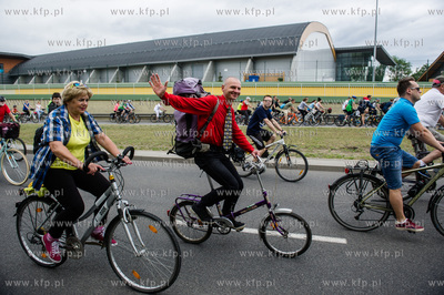 Gdańsk. Droga Zielona. Wielki Przejazd Rowerowy. 
11.06.2017
fot....
