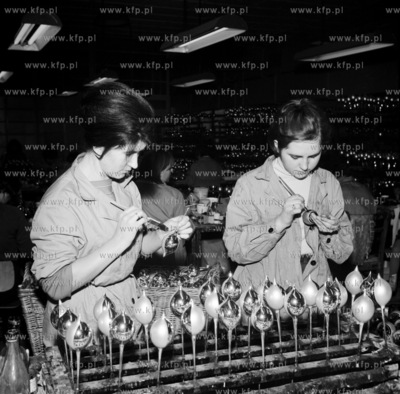 Wytwórnia bomek i ozdob choinkowych spoldzielnia Gedania...