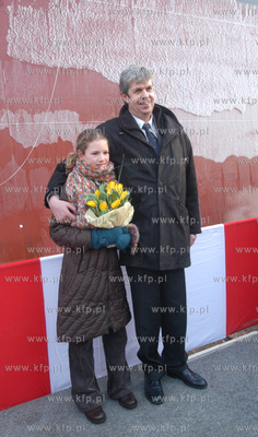 Chrzest statku w Stoczni Gdynia SA. Kontenerowiec Charlotte...