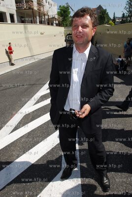 Otwarcie tunelu pod deptakiem ul. Bohaterow Monte Cassino...